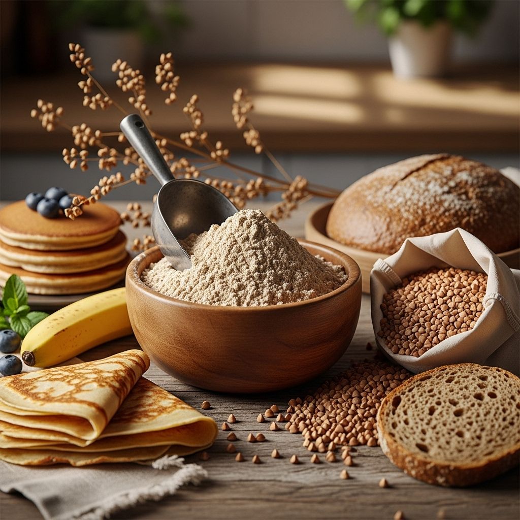 Buckwheat Flour: Comprehensive Guide to Baking Uses, Substitutes, and Nutrition Facts Unlock the Distinctive Flavor, Versatility, and Health Benefits of Buckwheat Flour in Your Baking