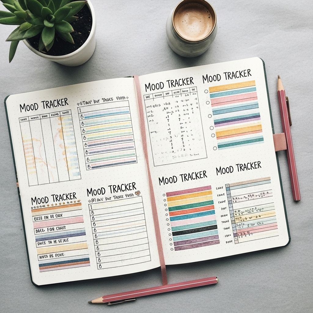 Bullet Journal Mood Tracker: 25+ Creative Ideas to Transform Your Mental Health Embrace artistic logging methods to visualize feelings and deepen emotional awareness.