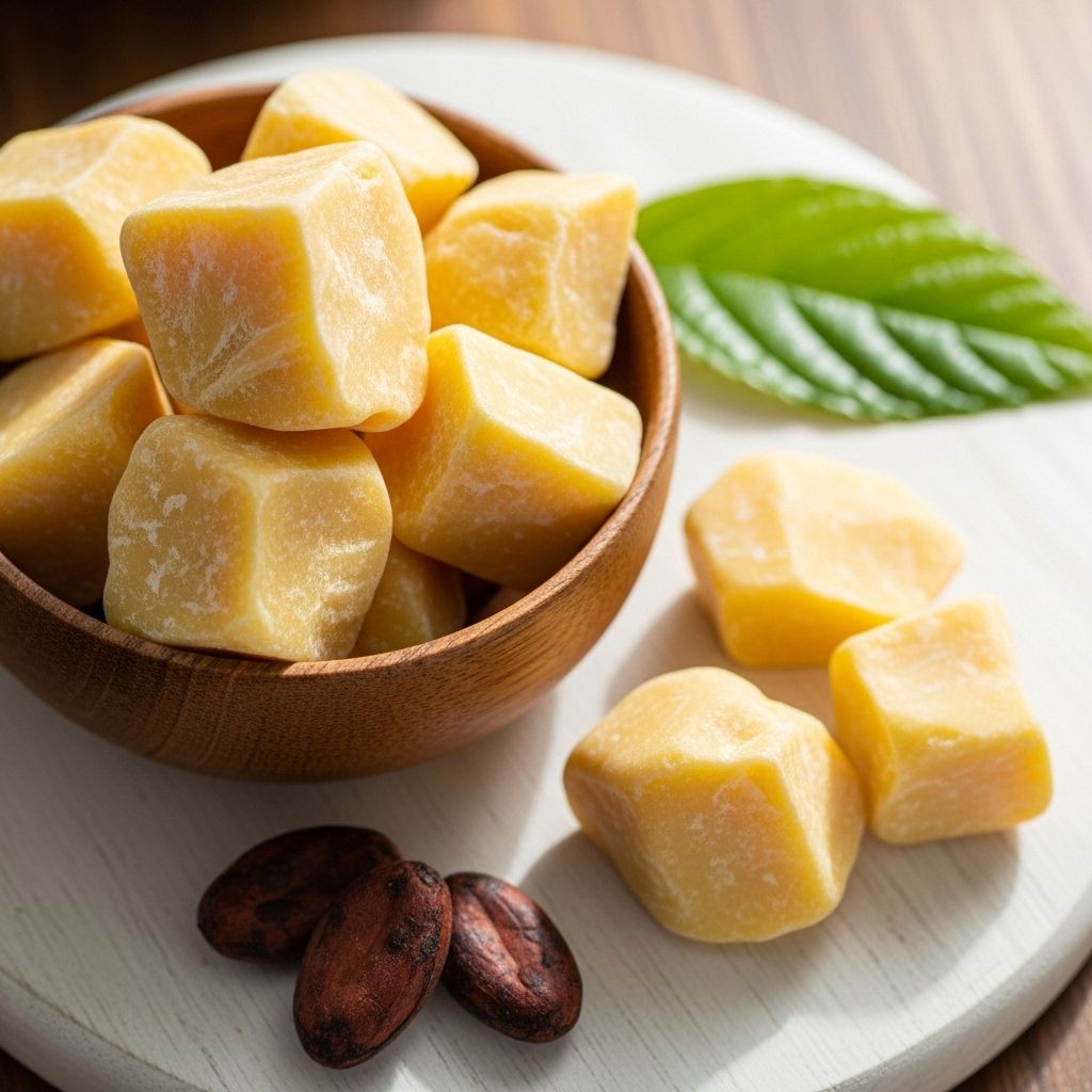 Cacao Butter: Comprehensive Skin Benefits, Everyday Uses, and Application Techniques Explore the science-backed skin benefits, effective uses, and expert application tips for cacao butter in your daily skincare routine.