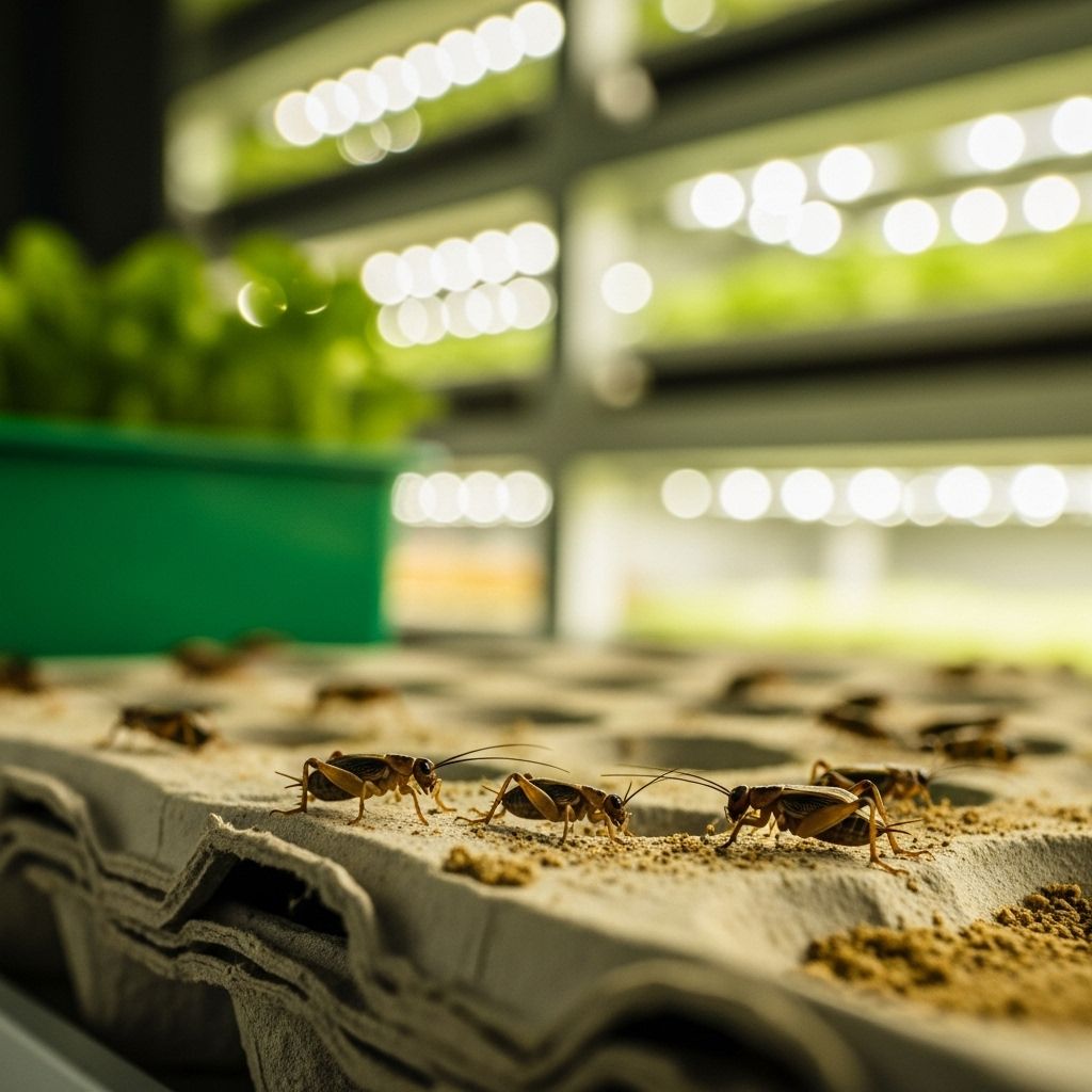 As urban cricket farming arrives in California, discover how insect protein is changing food, environment, and culture.