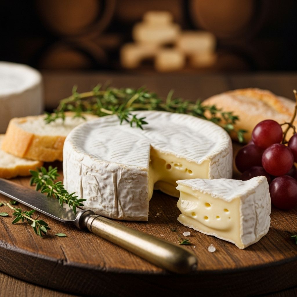 Discover the legend, nuances, and delicious versatility of Camembert cheese, from its origins in Normandy to modern kitchens worldwide.