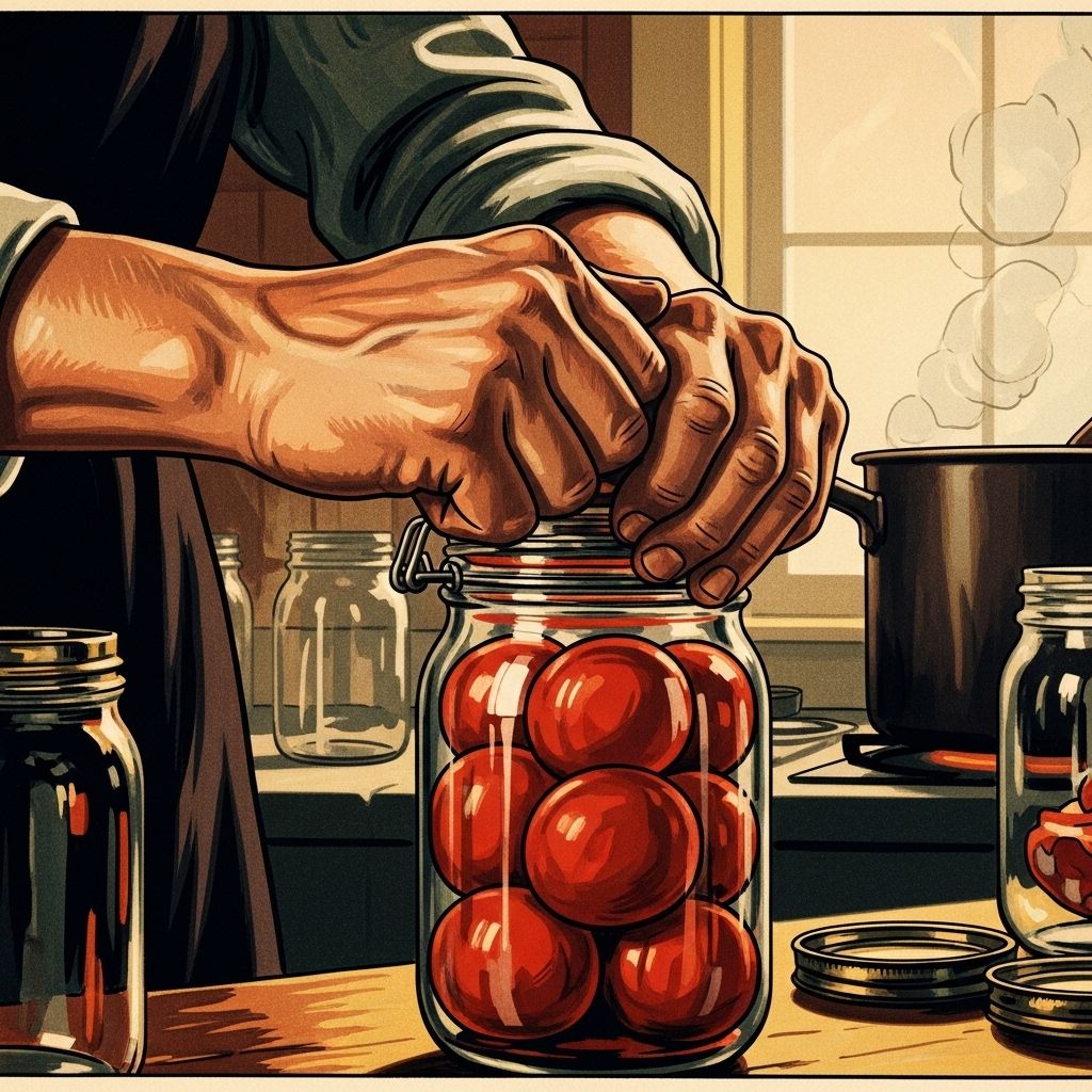 Explore how vintage posters inspired home canning during wartime, uniting necessity and patriotism in kitchens across America.