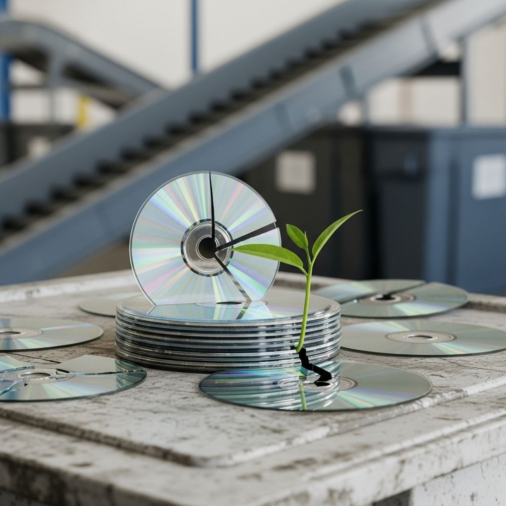 Learn why CDs are challenging to recycle, what really happens to old discs, and the most eco-friendly disposal options for your collections.