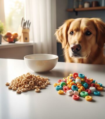 Learn which cereals are safe for your dog, which ingredients to avoid, and how to offer breakfast foods safely as an occasional treat.