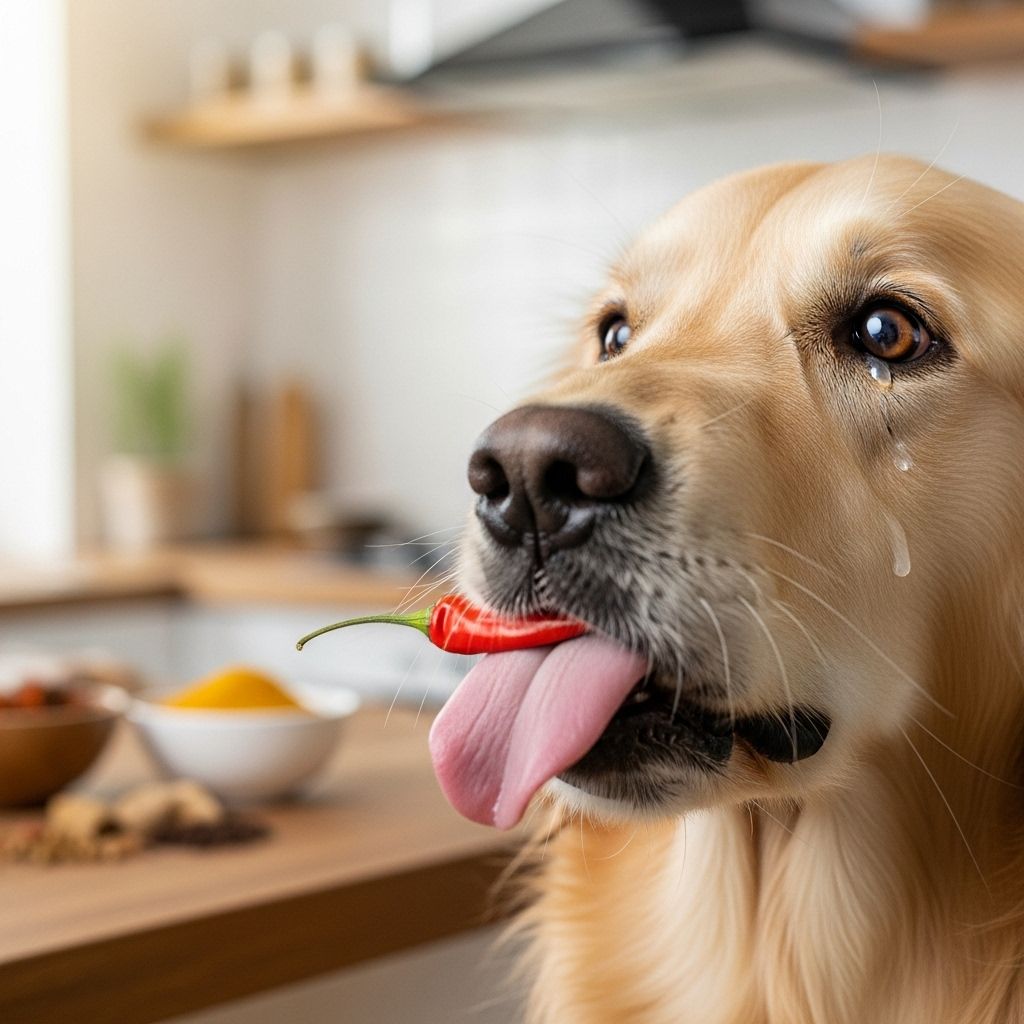 Can Dogs Taste Spicy Food? Understanding Canine Sensory Experience and Safety Dogs interact with spicy foods differently from humans—learn how their sensory system works, why they react as they do, and how to keep your pet safe.