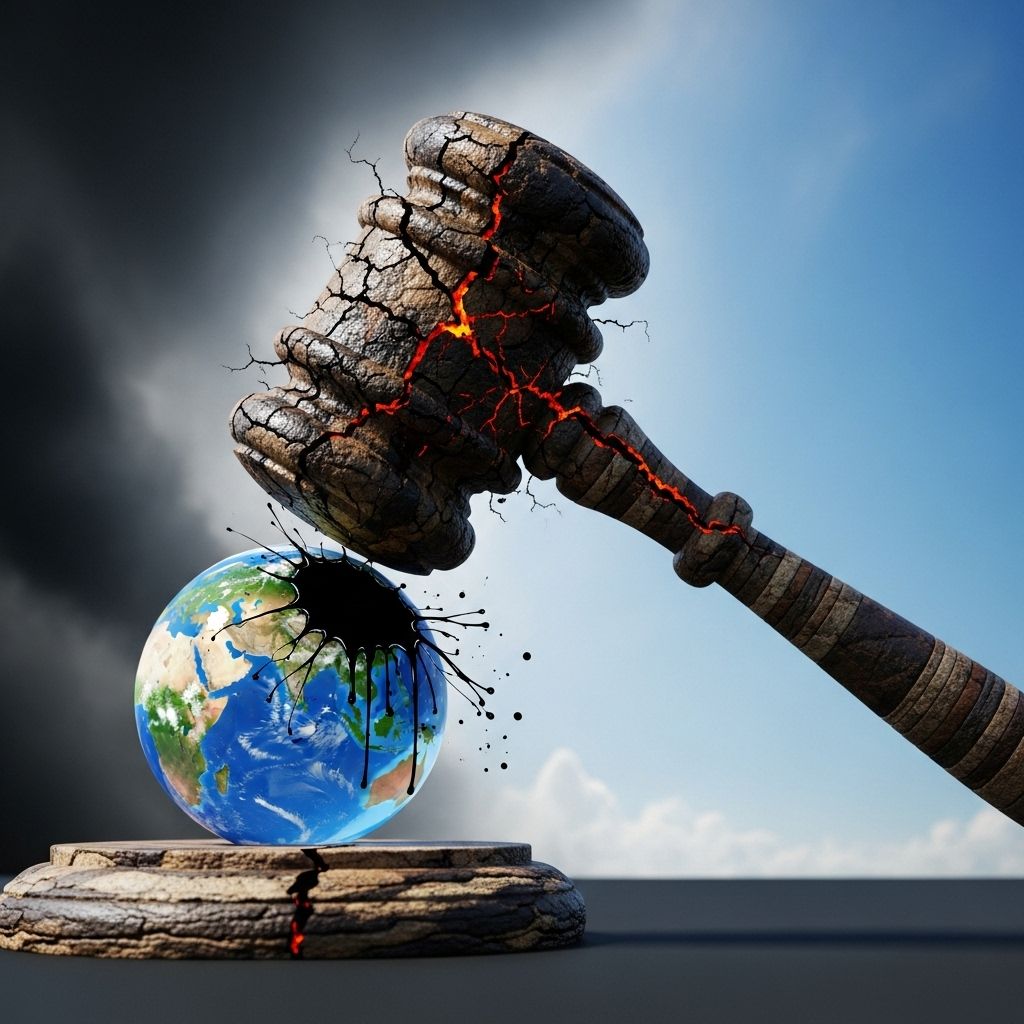 A deep dive into how legal actions are challenging major oil companies over climate change deception and disaster liability.