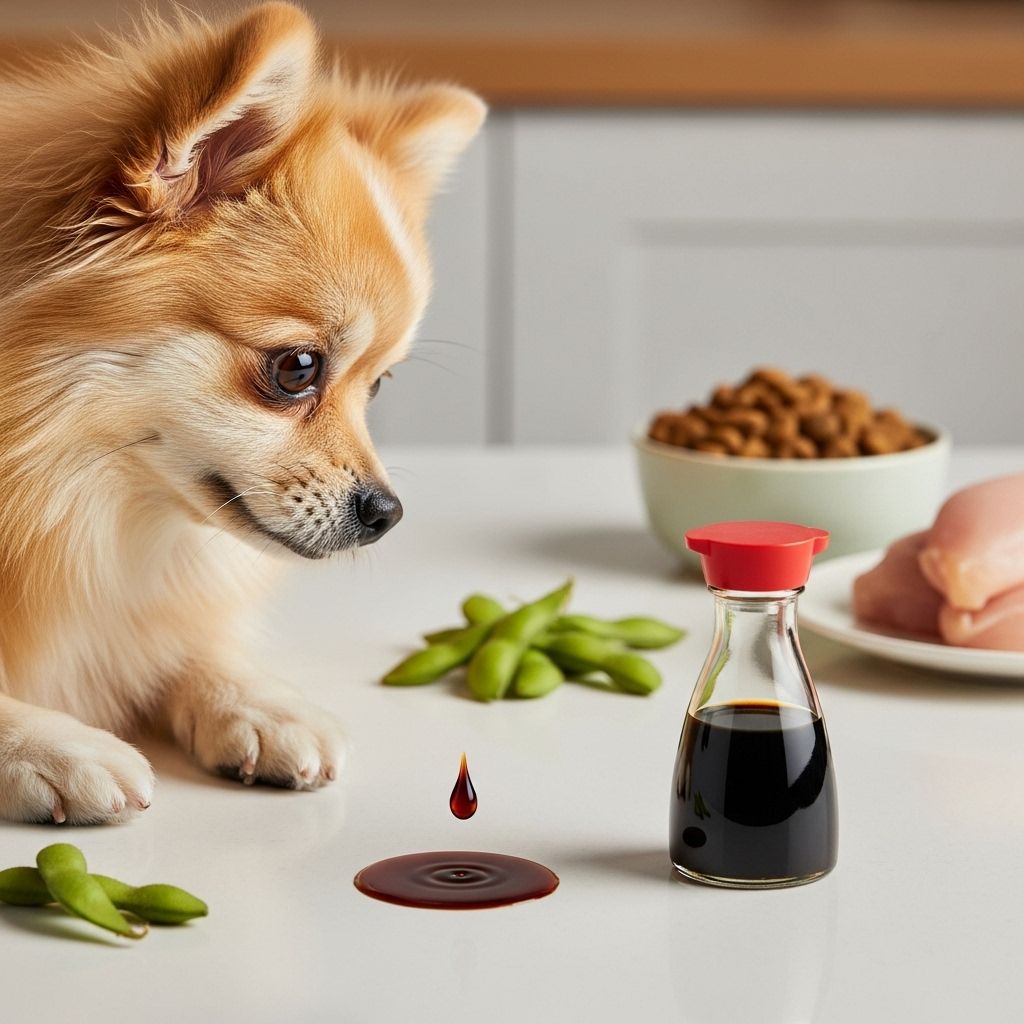 Can My Dog Eat Soy Sauce? Risks, Alternatives & Safe Soy Products Discover why soy sauce is dangerous for dogs and explore safe soy alternatives to support your pet’s health and nutrition.