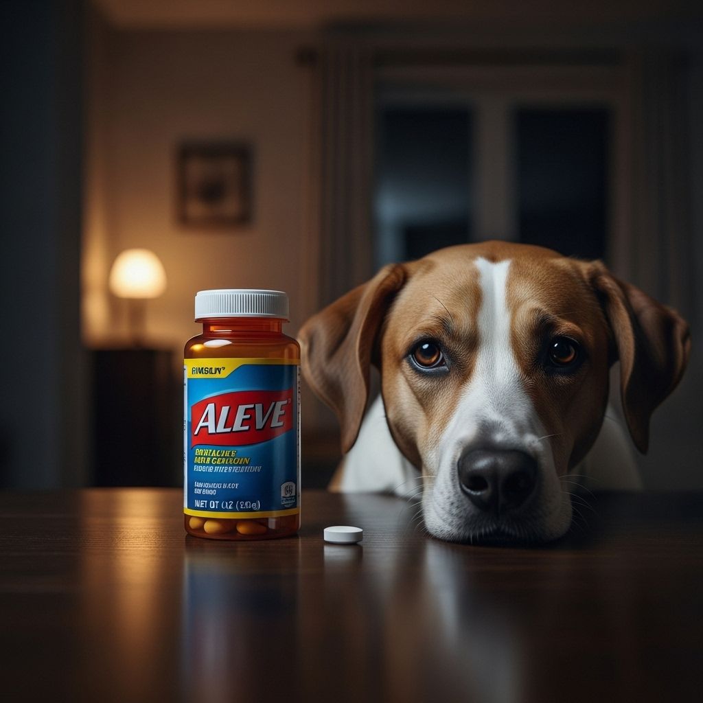 Why Aleve is dangerous for dogs and what to do if your pet ingests it