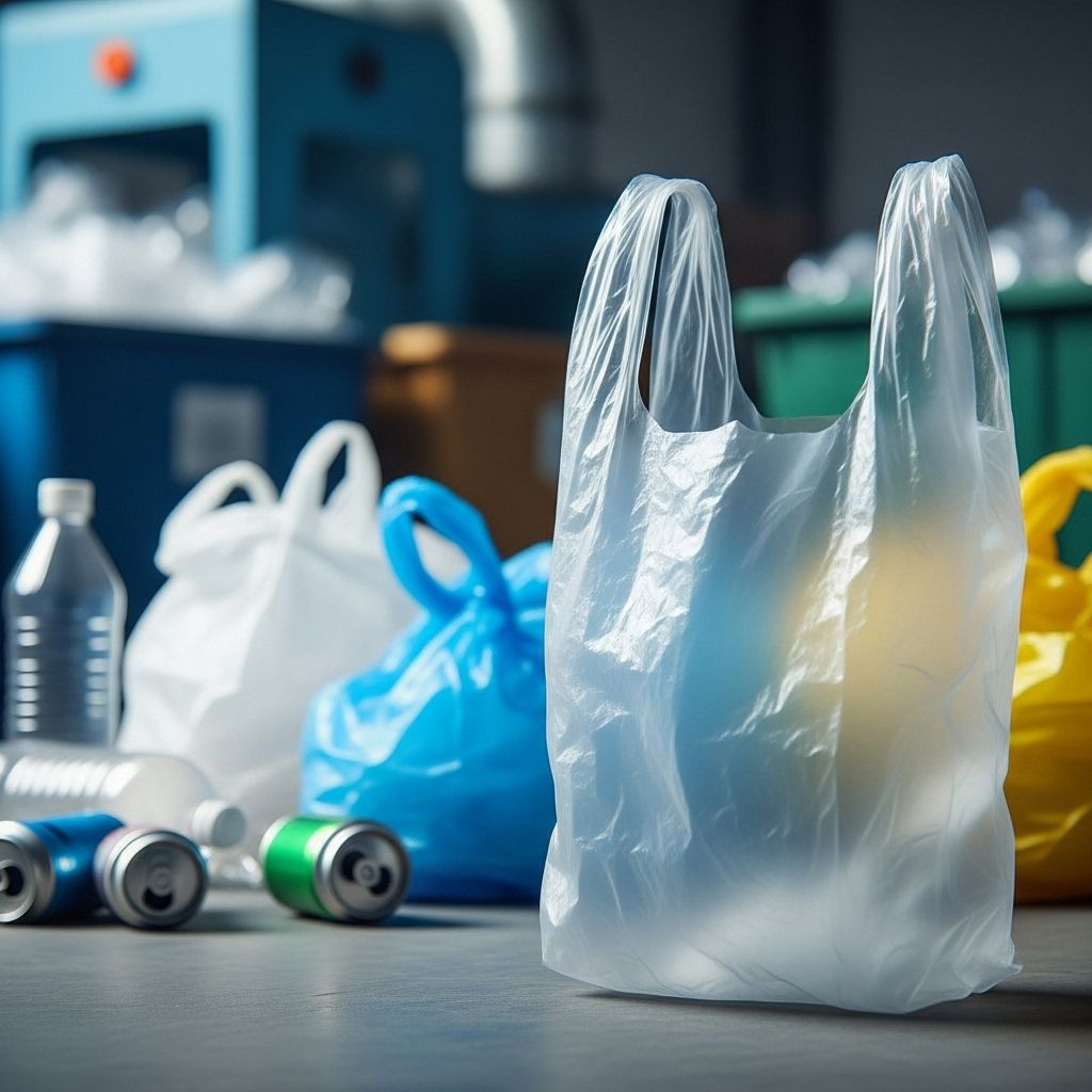 Explore the journey of plastic bags from disposal to recycling, the obstacles faced, and how innovations and consumer choices impact their future.