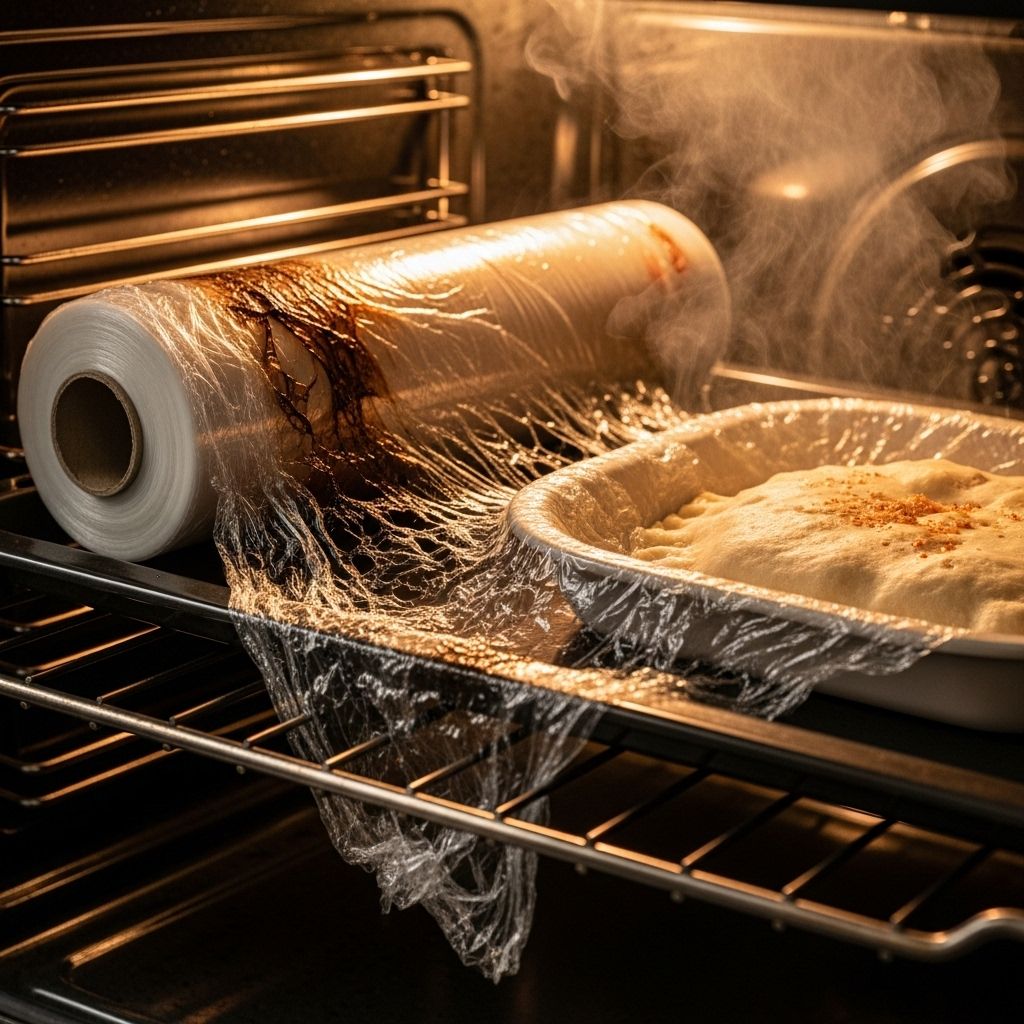 Unravel the truth about using plastic wrap in the oven—safe practice, chemical risks, and the best eco-friendly cooking alternatives.