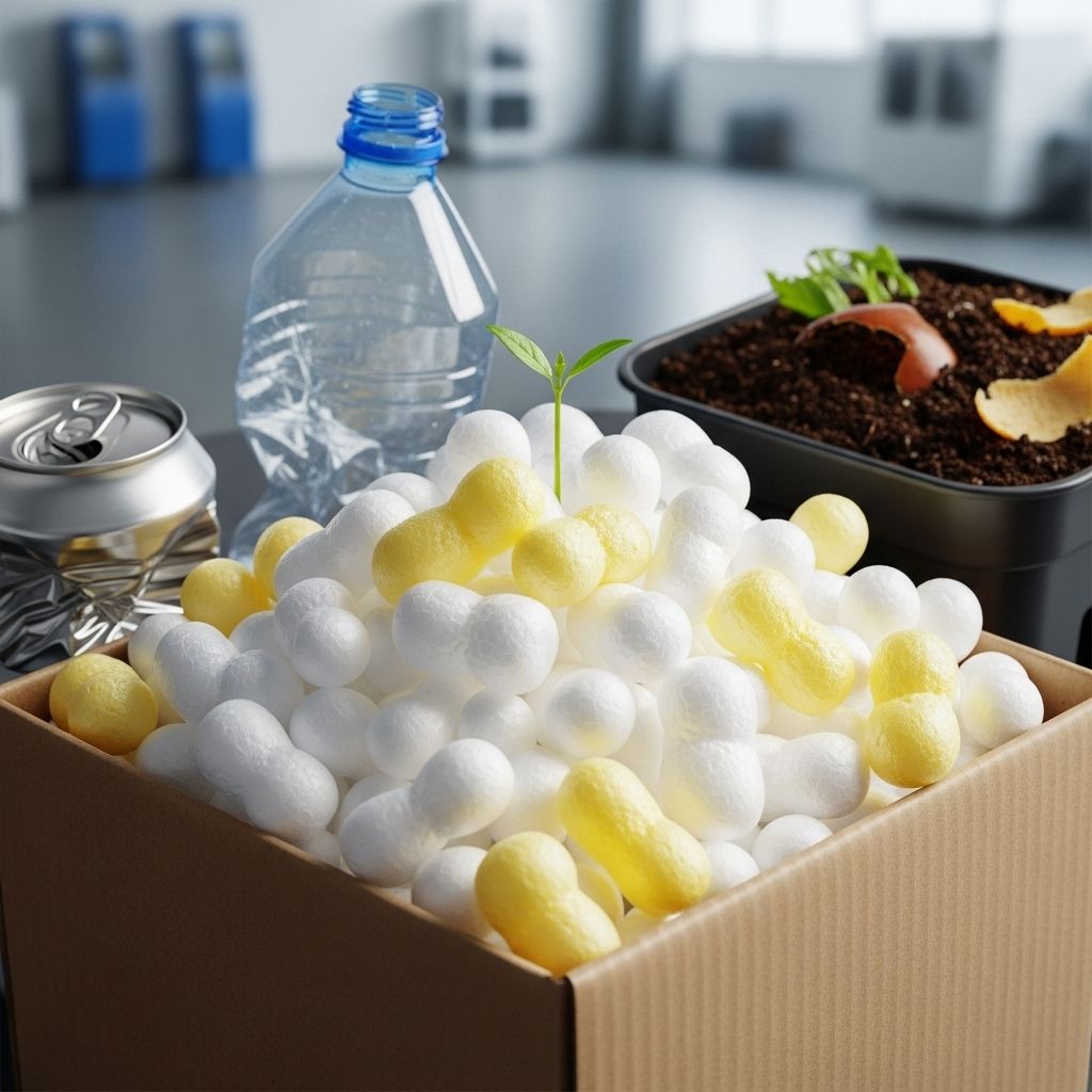 Explore effective methods to manage, reuse, and recycle packing peanuts, minimizing environmental harm and landfill waste.