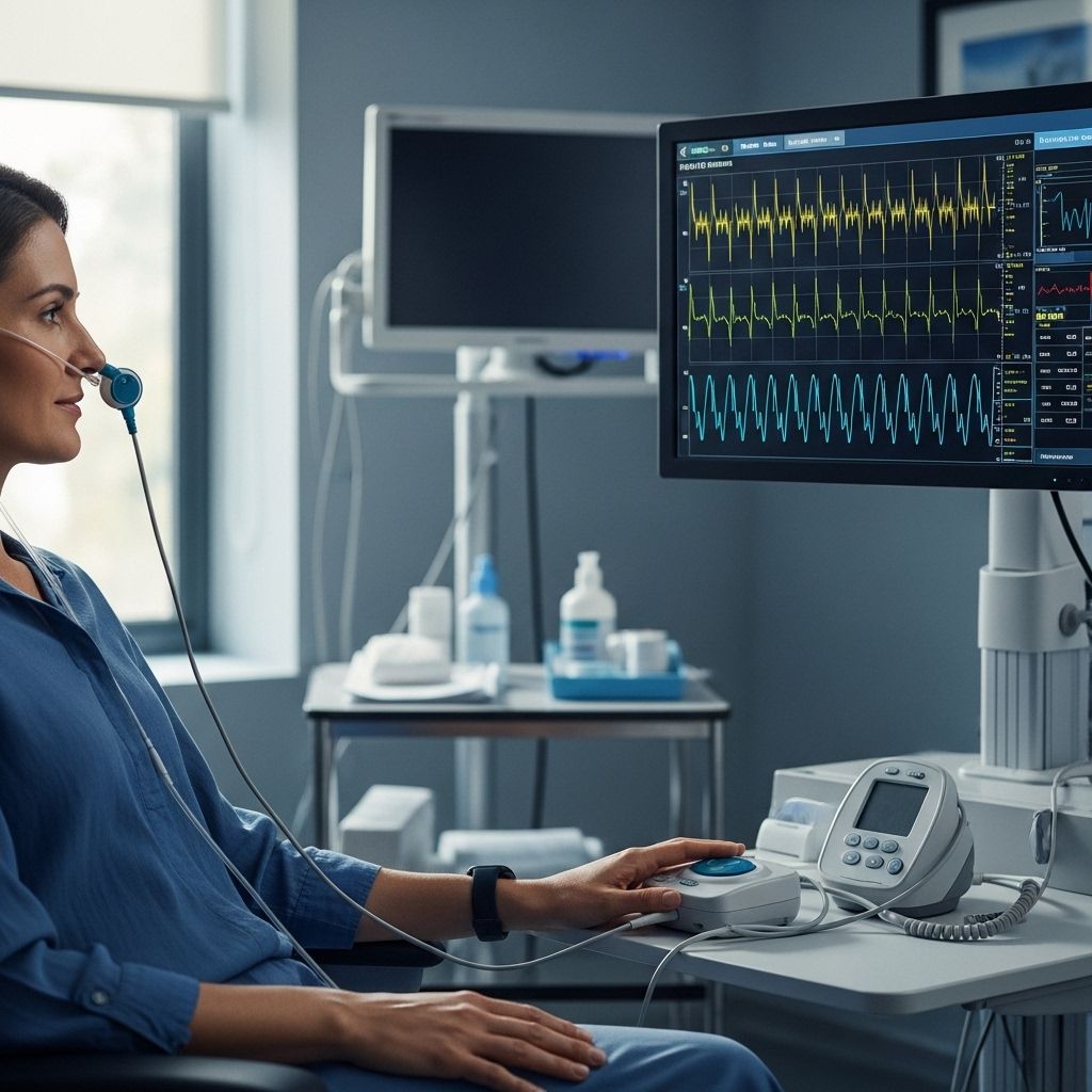 Real-time CO2 feedback helps recalibrate breathing and relieve tension from overbreathing.