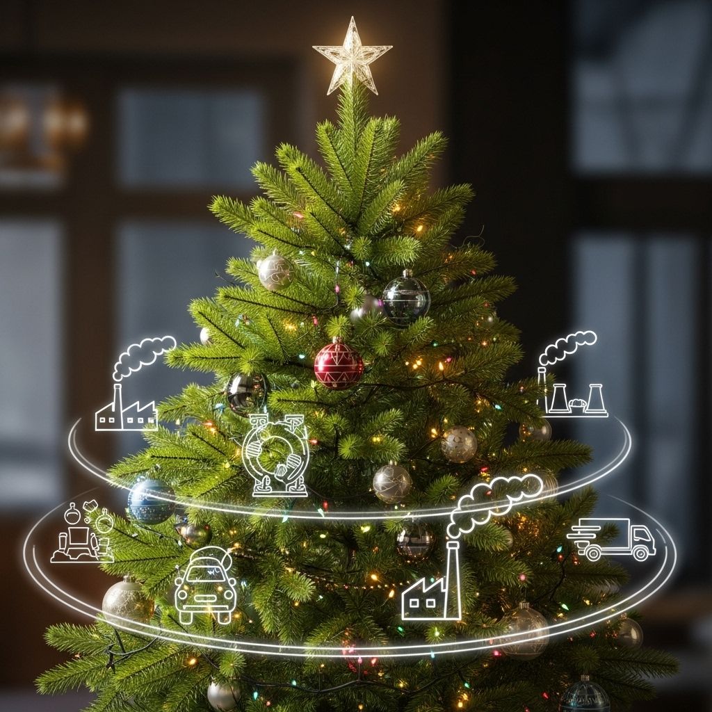 Discover the environmental impact of your real or artificial Christmas tree—with tips, stats, and an interactive approach for greener festive choices.