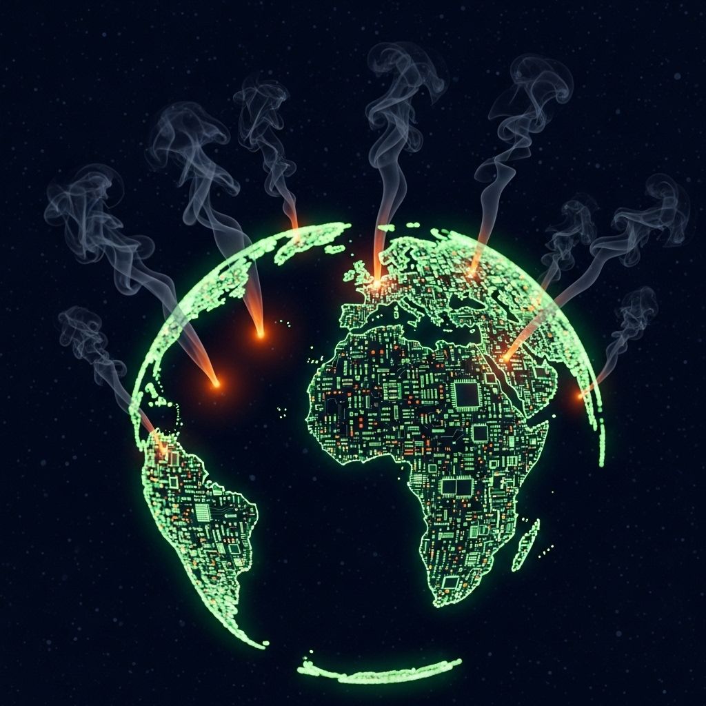 Explore the unseen environmental cost of electronics, from production to disposal, and learn sustainable ways to reduce their carbon footprint.