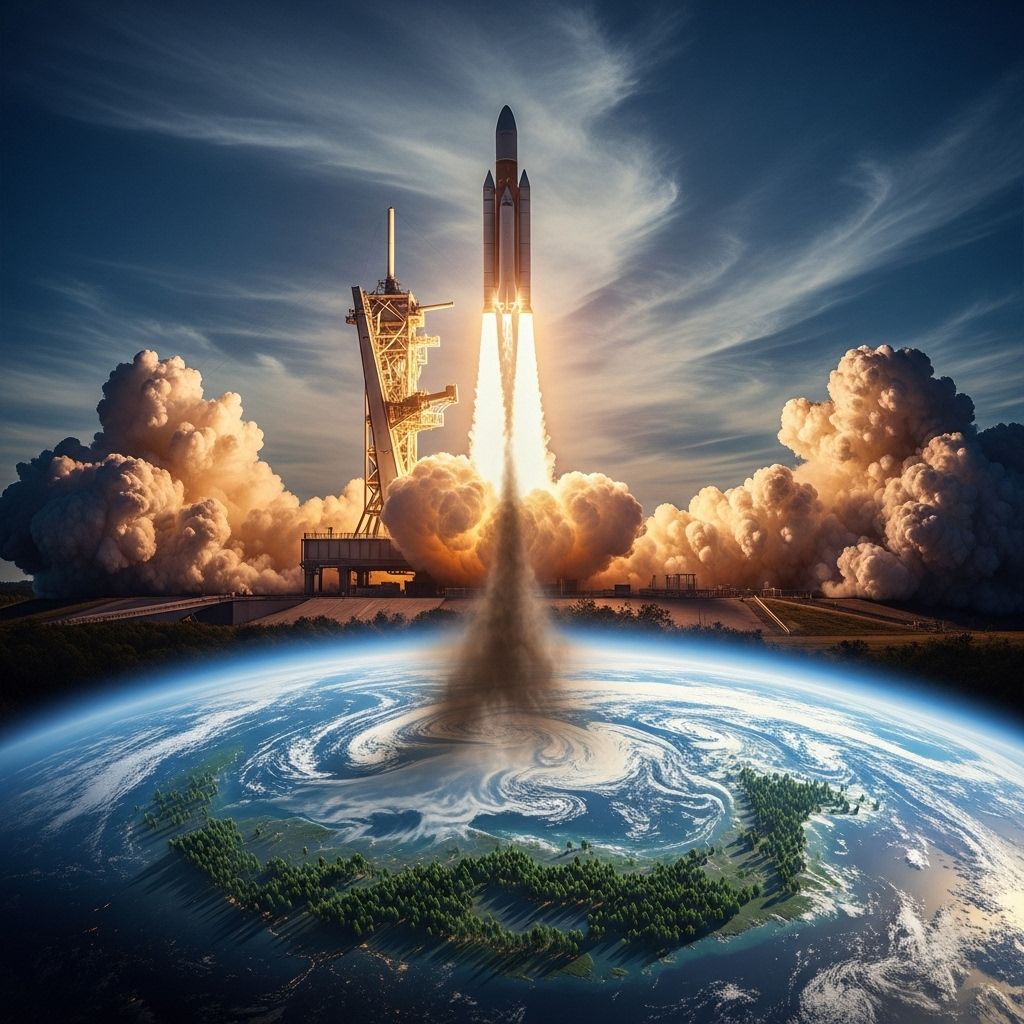 Exploring the environmental consequences of rocket launches and space exploration