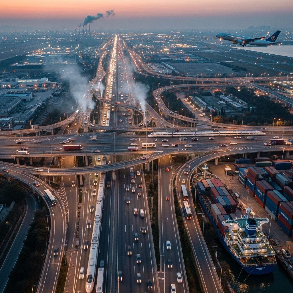 Explore how various modes of transportation impact climate change and discover strategies for reducing your travel emissions.