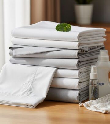 Quick laundering methods ensure linens remain soft, fresh, and durable over time.