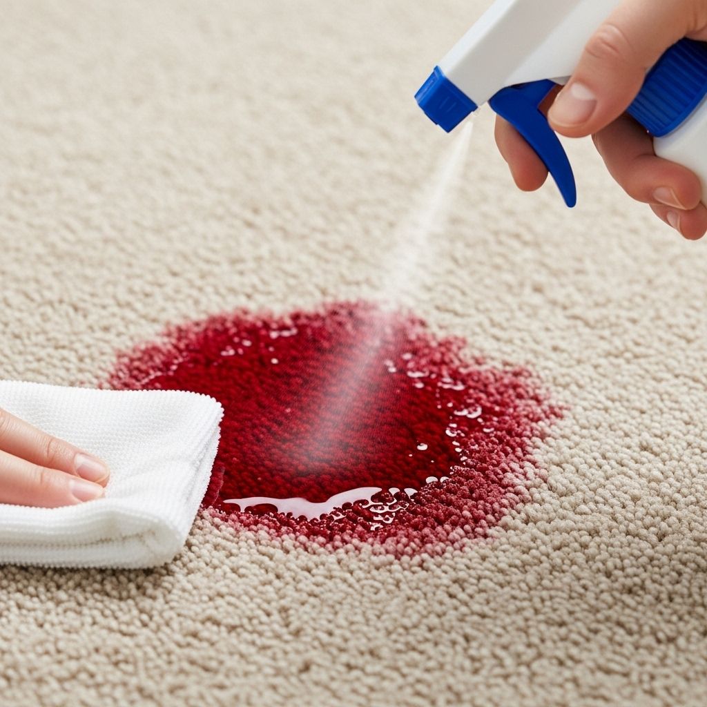 Carpet Stains and How to Effectively Remove Them Eliminate tough spots with step-by-step solutions for every type of household spill.