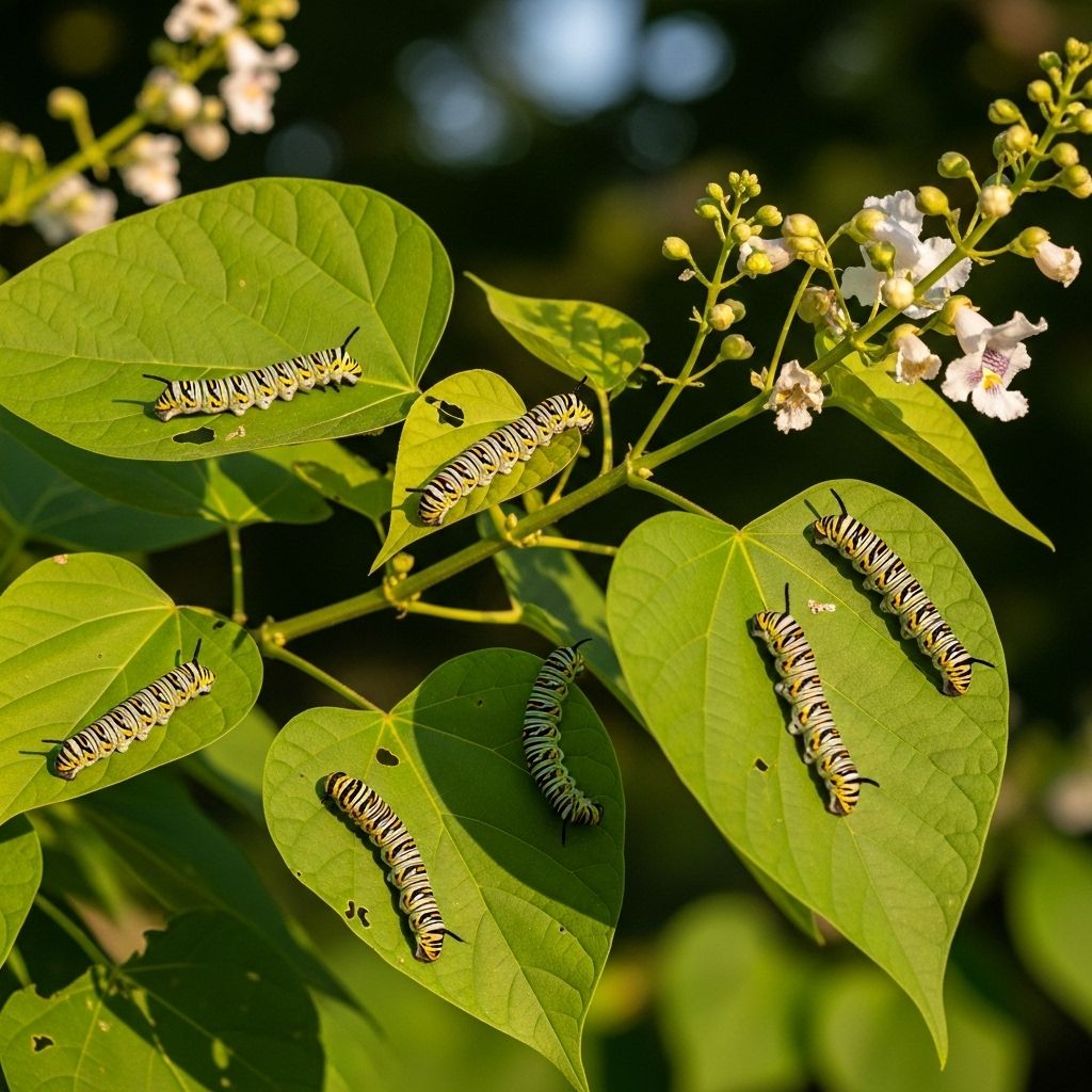 Exploring the fascinating mutual history of catalpa trees and catalpa 'worms'—nature’s unlikely partnership and its benefit to both ecosystems and anglers.