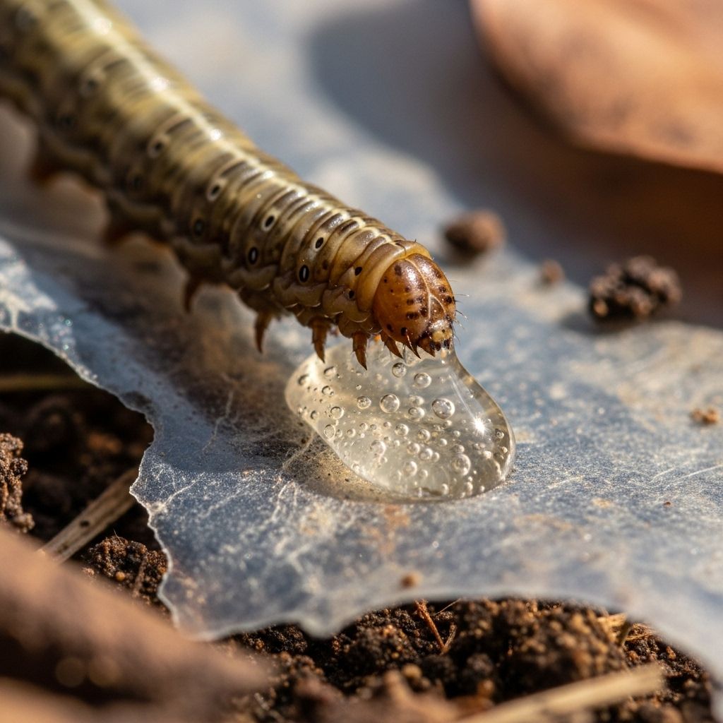 Scientists uncover a natural solution as wax worm saliva rapidly degrades plastic waste, offering new hope in the fight against pollution.