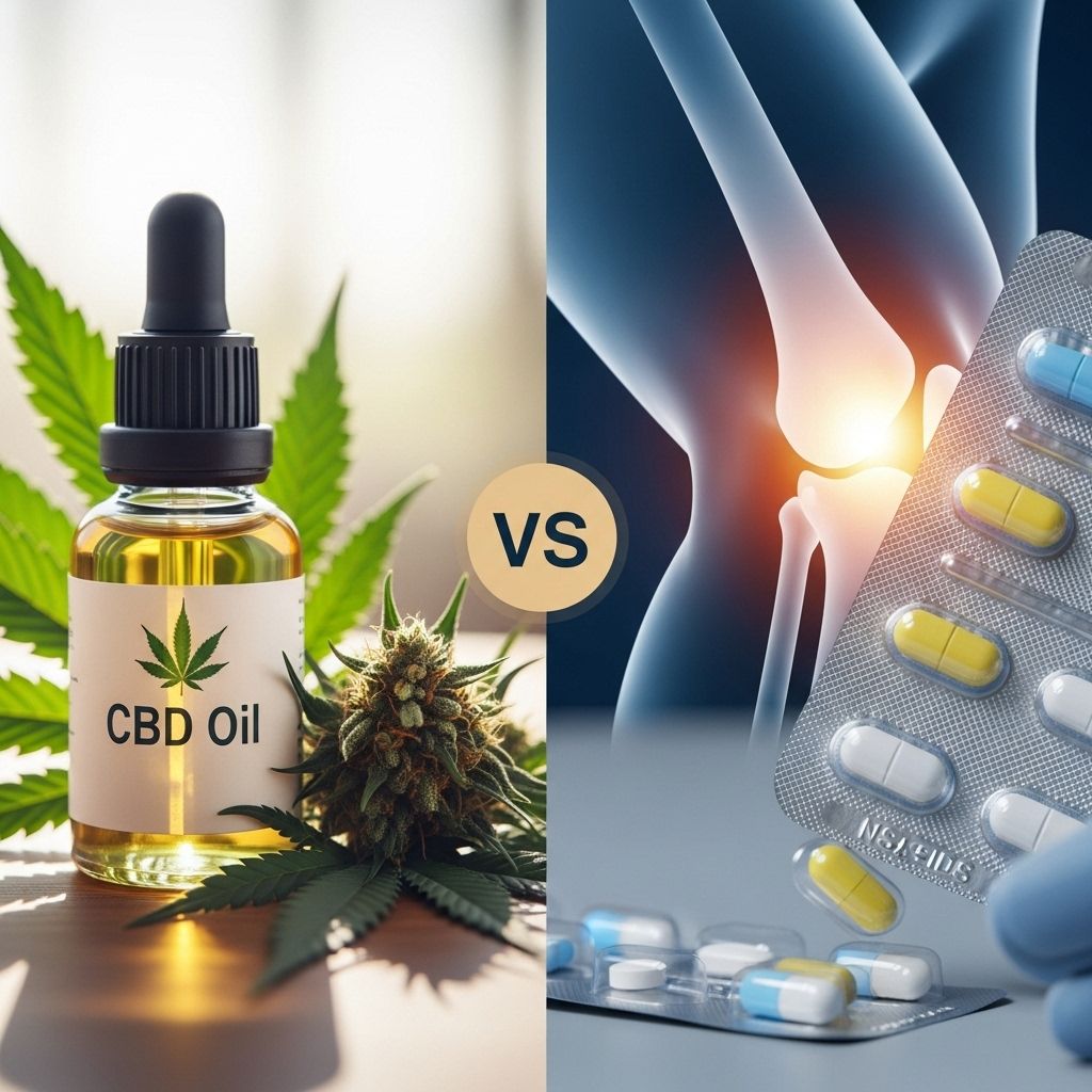 CBD Oil vs. NSAIDs for Localized Chronic Pain: Balanced Analysis, Efficacy, Safety, and Patient Guidance Expert insights to guide you toward the safest and most effective relief option.