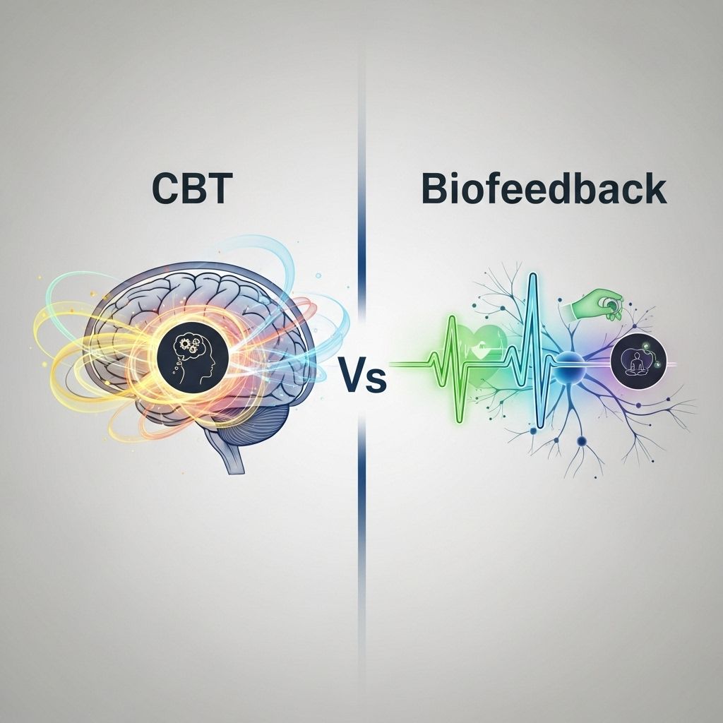 CBT vs. Biofeedback for Chronic Pain Management: Comparative Efficacy and Clinical Insights An evidence-driven review of therapies that ease enduring discomfort.