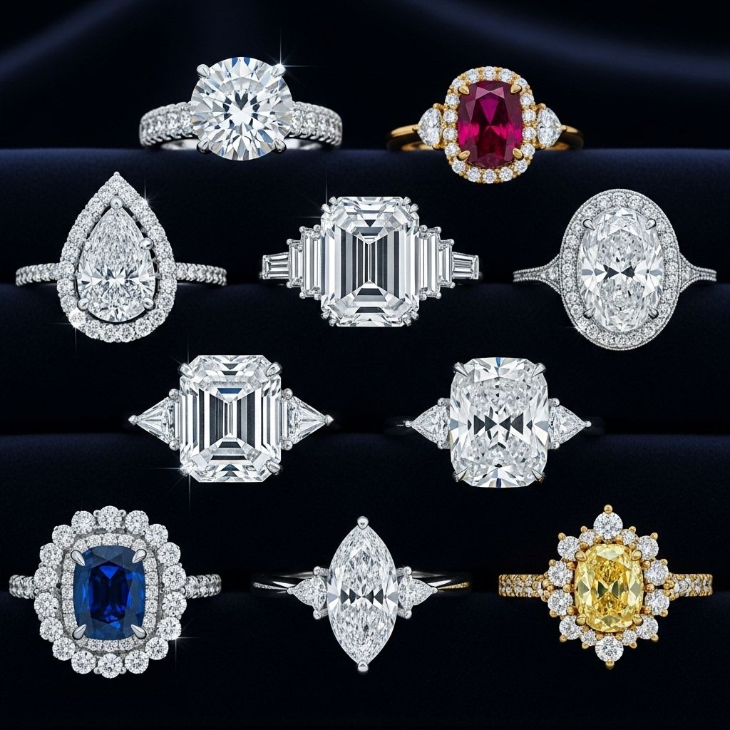 Explore the stories and unique designs behind 10 unforgettable engagement rings inspired by your favorite celebrities and their love stories.