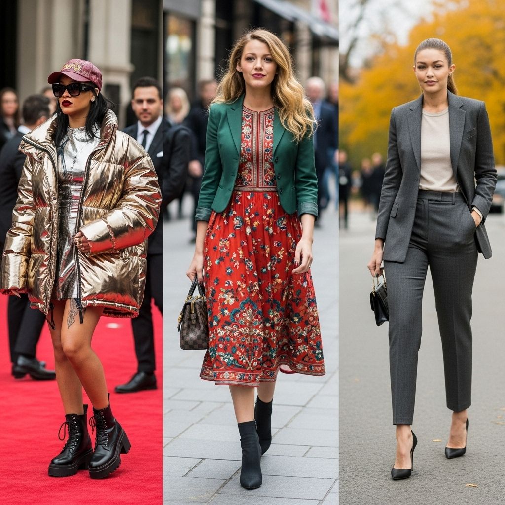 From Paris runways to city streets: The most iconic celebrities and their unforgettable October 2016 looks—decoded and discussed.