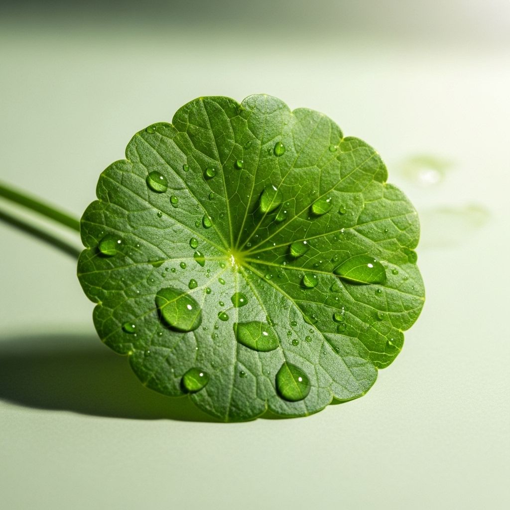 Centella Asiatica (Cica): Science-Backed Redness Reduction & Sensitive Skin Relief A botanical formula that soothes irritation and strengthens the complexion’s barrier.