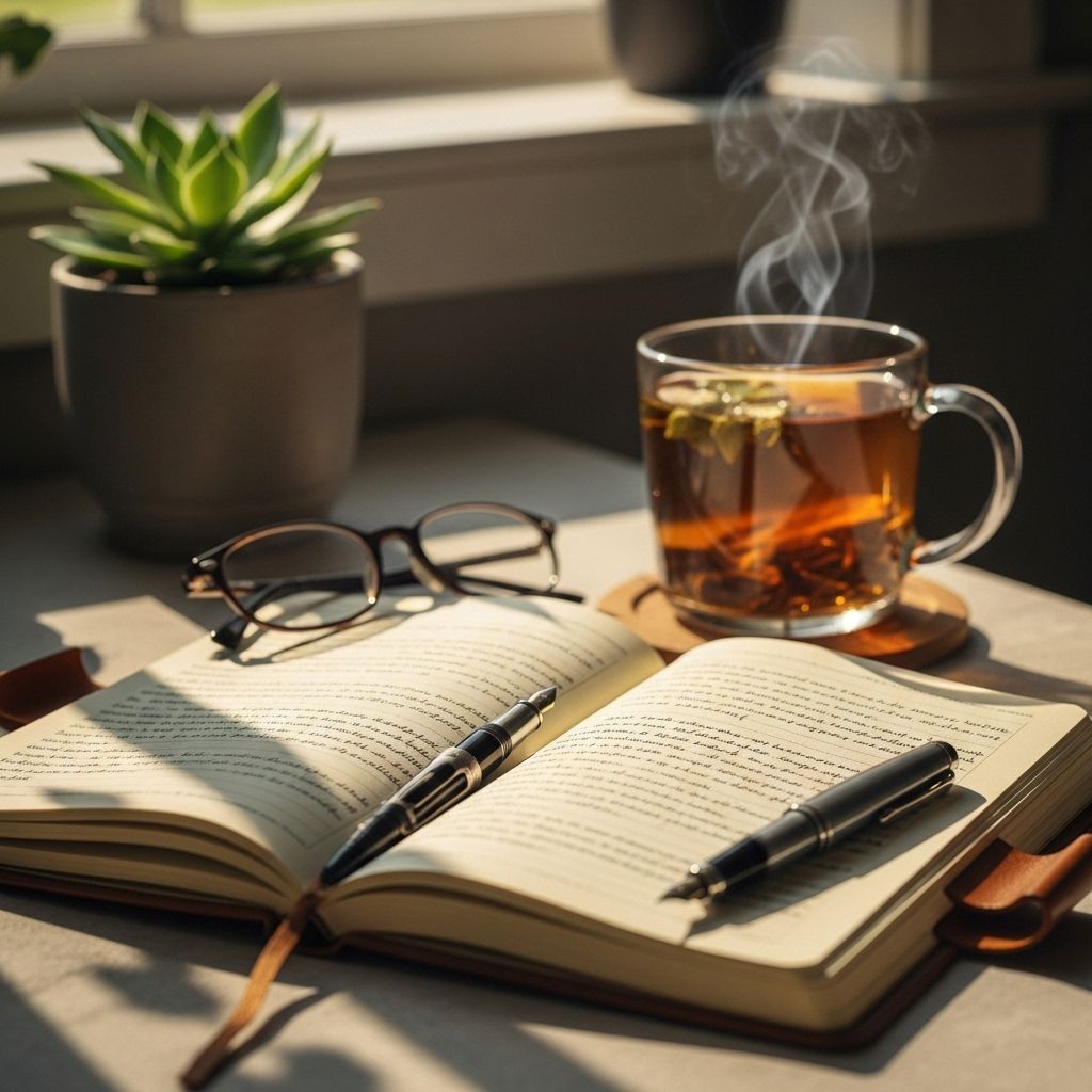 A mindful writing practice that turns self-criticism into insight and emotional growth.