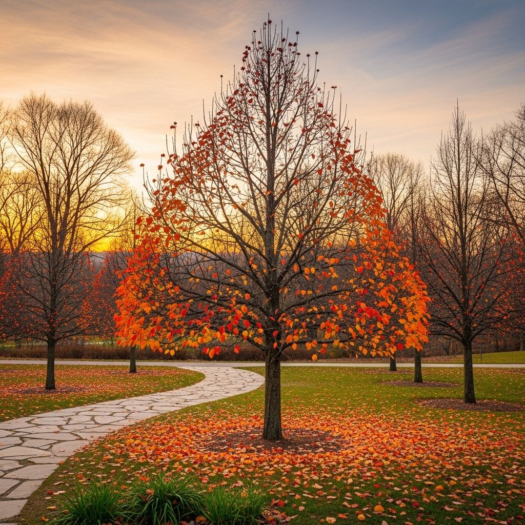 Discover the Chanticleer pear: a striking, low-maintenance ornamental tree offering vibrant blooms, seasonal color, and adaptability.