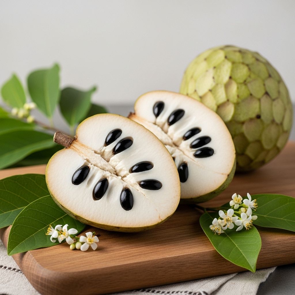 Discover the wonders of cherimoya—the “ice cream fruit” prized for its unique taste, nutritional value, and versatile uses.