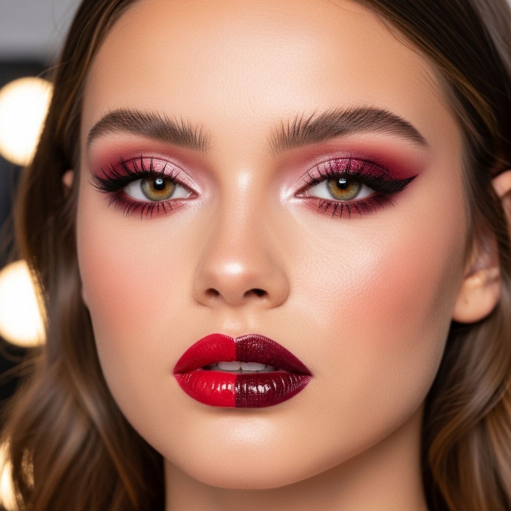 Level up your beauty routine in 2025 with the cherry makeup trend—bold lips, flushed cheeks, and eye-catching crimson shades await.