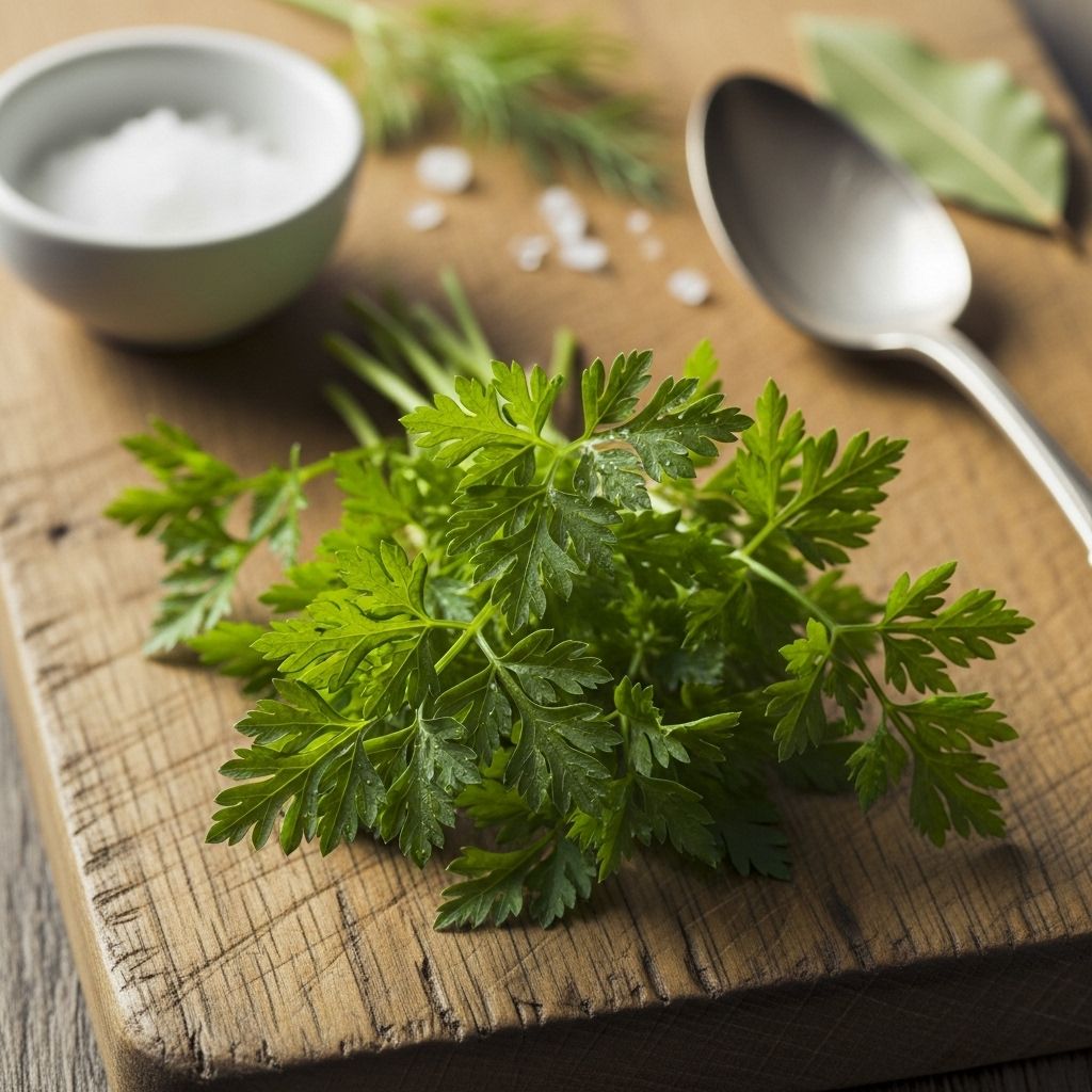 Chervil: A Comprehensive Guide to its Benefits, Uses, and Delicate Taste Discover the delicate charm of chervil—its health benefits, culinary uses, flavor profile, and fascinating history.