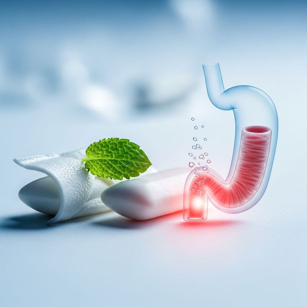 Explore how chewing gum may impact acid reflux, reviewing evidence, risks, and recommendations for digestive and oral health.