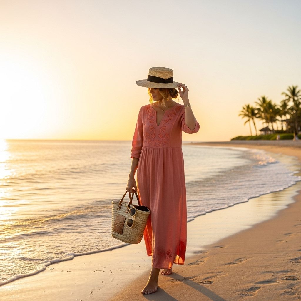 From matching sets to breezy dresses, discover the cutest and most stylish beach outfit ideas to elevate your seaside look all summer.