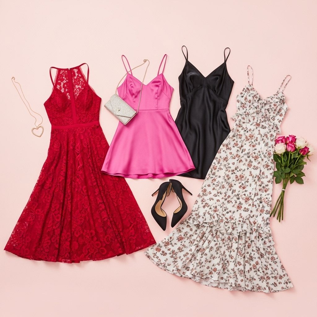 From flirty minis to statement jumpsuits, explore the most stylish dresses and outfits for every possible Valentine's Day plan this season.