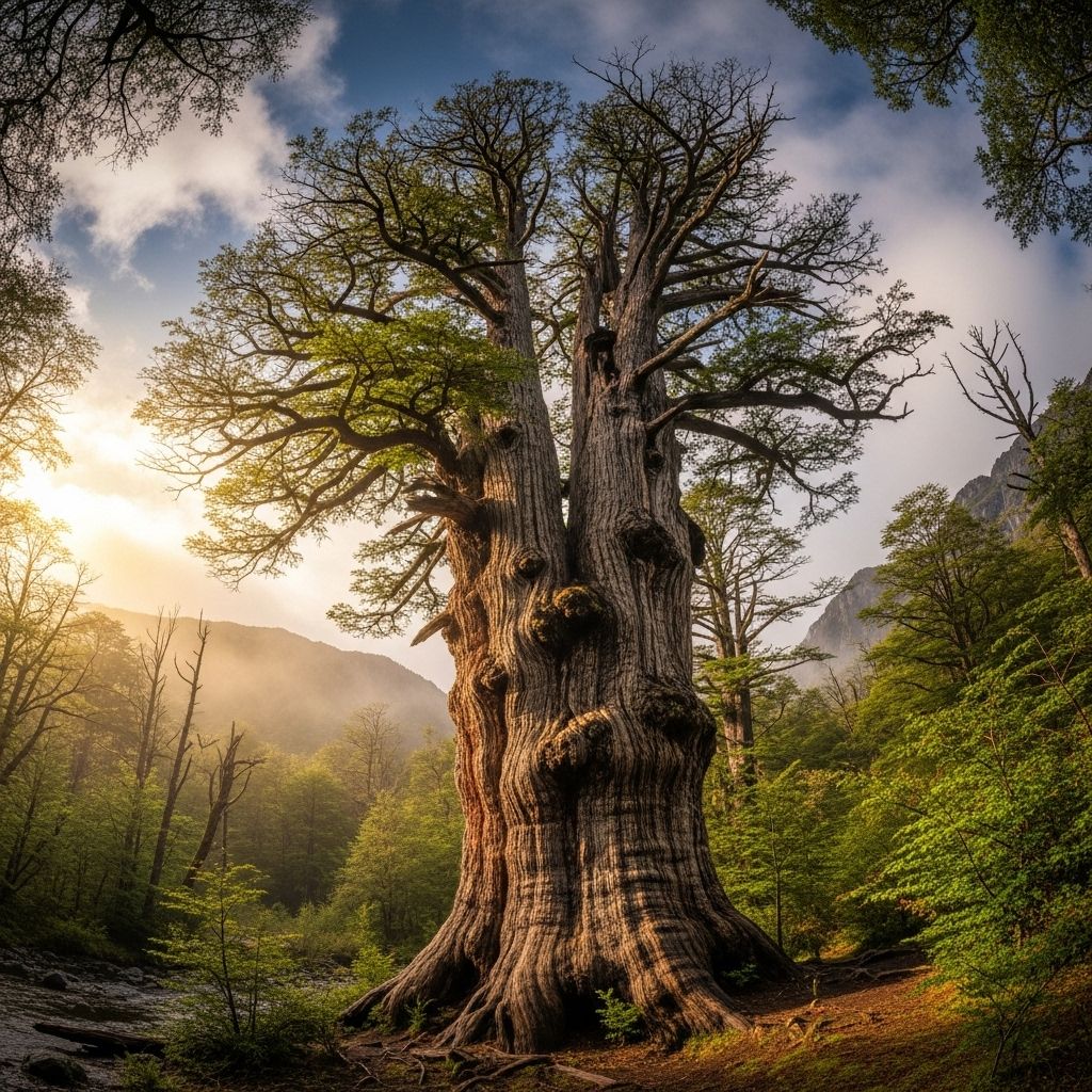 In the misty forests of southern Chile stands a colossal sentinel that may rewrite what we know about the ancient life on Earth.