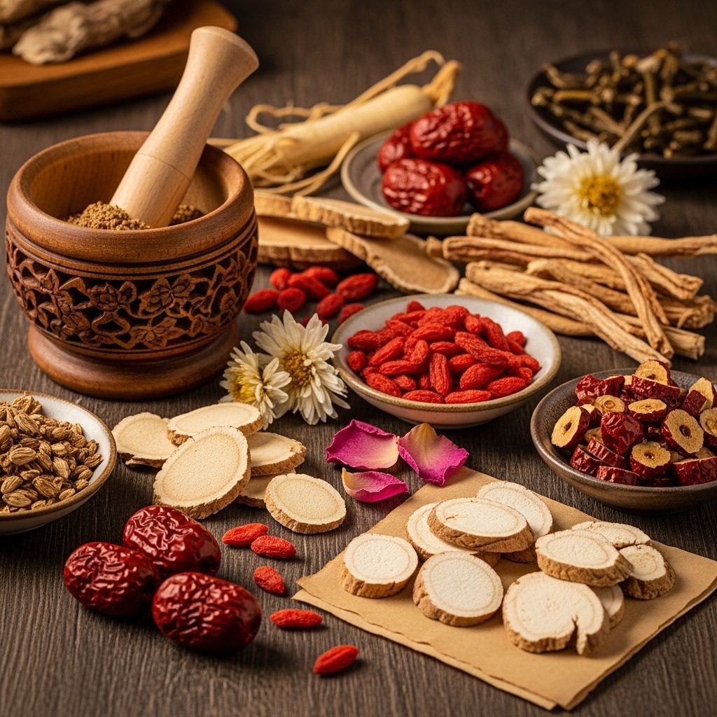 Chinese Herbs for Blood Flow (Xue Huò) and Skin: Ancient Remedies for Modern Wellness Time-honored botanicals working at the source to enhance circulation and a radiant complexion.