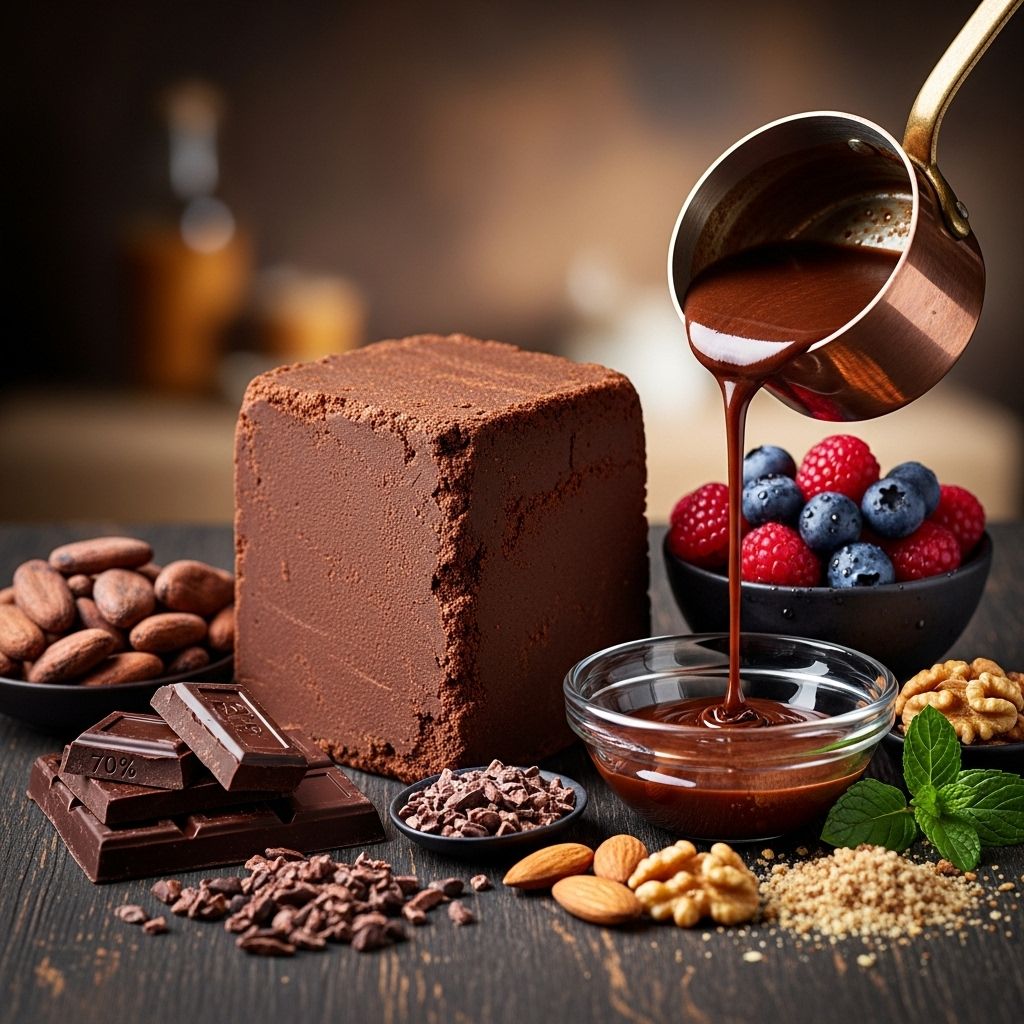 Discover the pure essence of chocolate: benefits, kitchen ideas, and creative recipes with cocoa mass