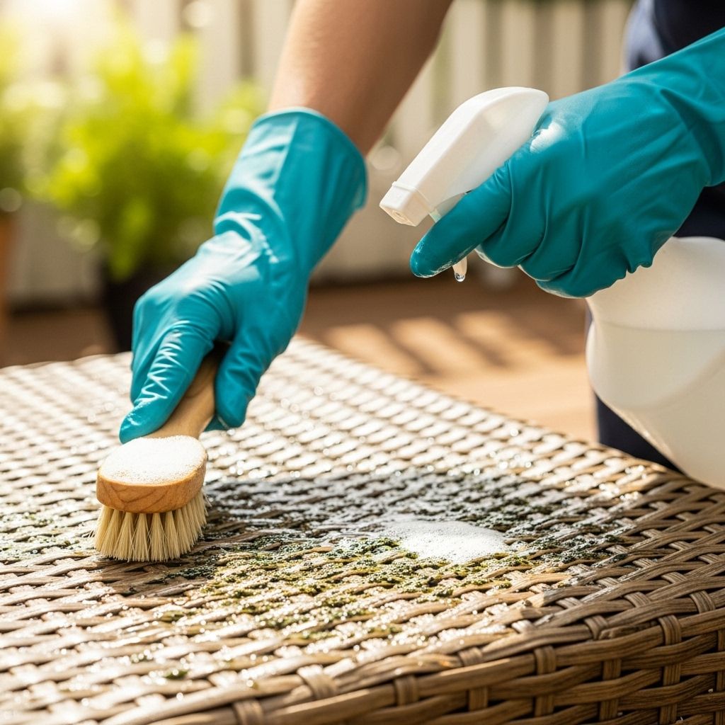 How to Safely Remove Mold from Outdoor Furniture Keep your patio set looking fresh by clearing spores and protecting materials with care.
