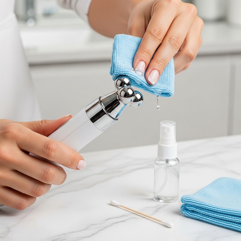 The Complete Guide to Cleaning Your Microcurrent Skincare Device Safely and Effectively Proper upkeep maintains node hygiene for more consistent, youth-enhancing performance.