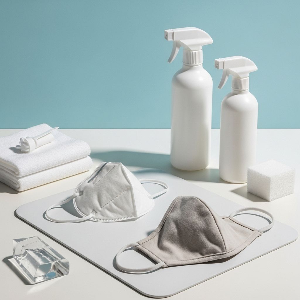 Comprehensive Guide to Cleaning & Sanitizing Respiratory Masks Post-Illness: Procedures, Safety, and Best Practices for Reuse Simple maintenance routines keep face coverings safe, effective, and ready for reuse.