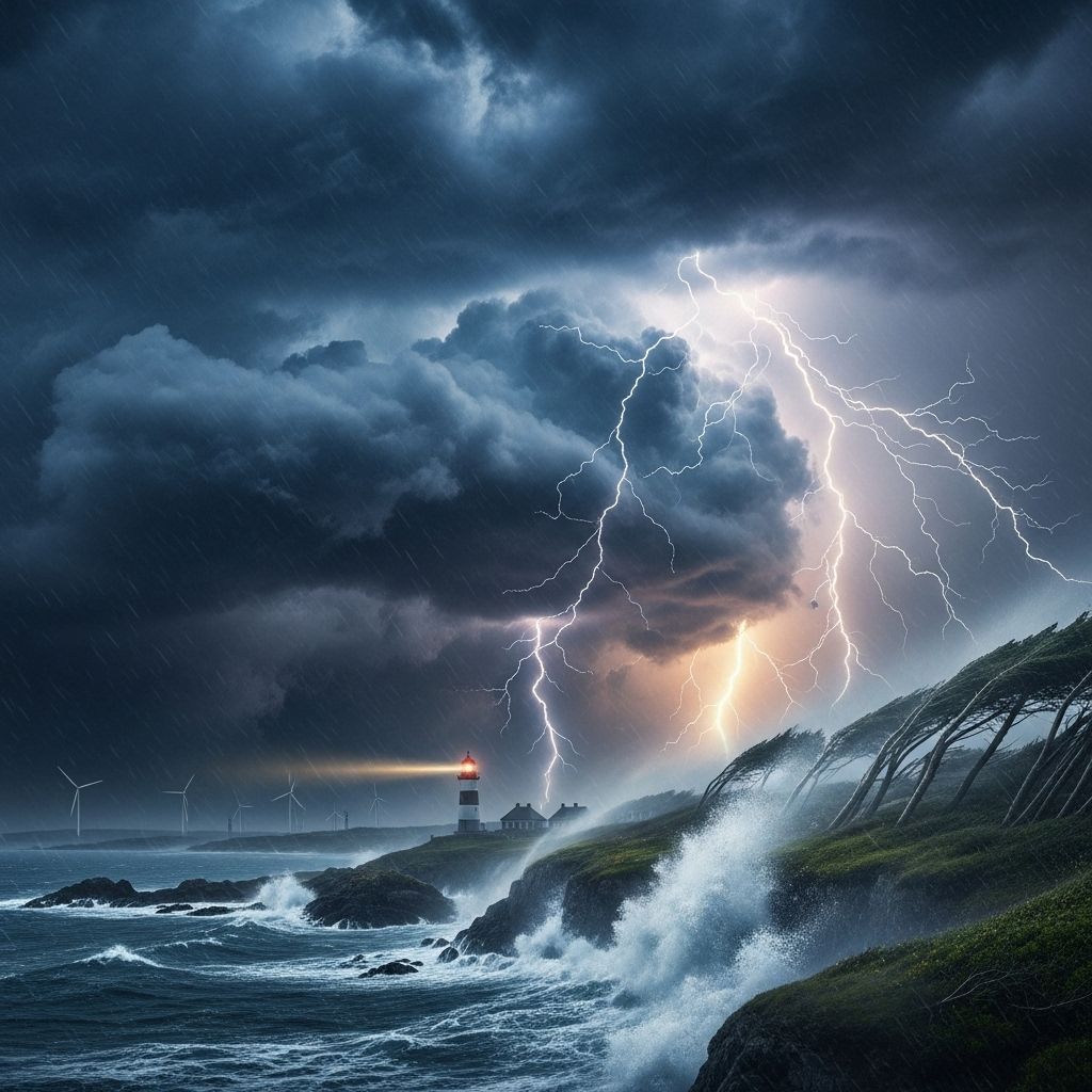 Europe faces more frequent and intense storms as climate change alters weather patterns and worsens extreme events.