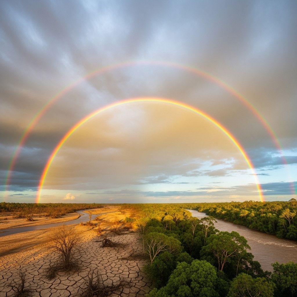 Scientific studies indicate climate change could make rainbows more common in many parts of the world, revealing an unexpected aesthetic impact.
