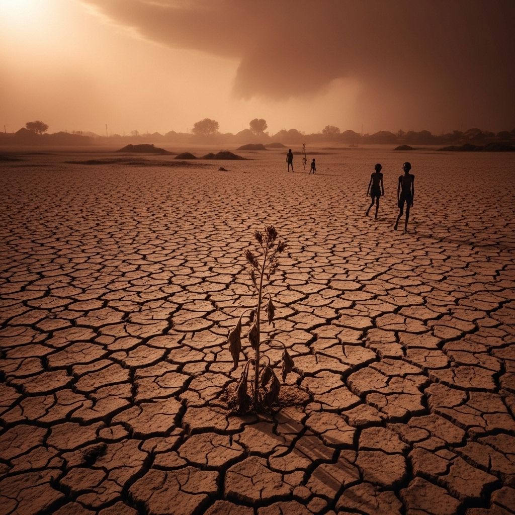 Driven by global warming and extreme weather, the climate crisis is worsening food insecurity and putting millions at risk of hunger worldwide.