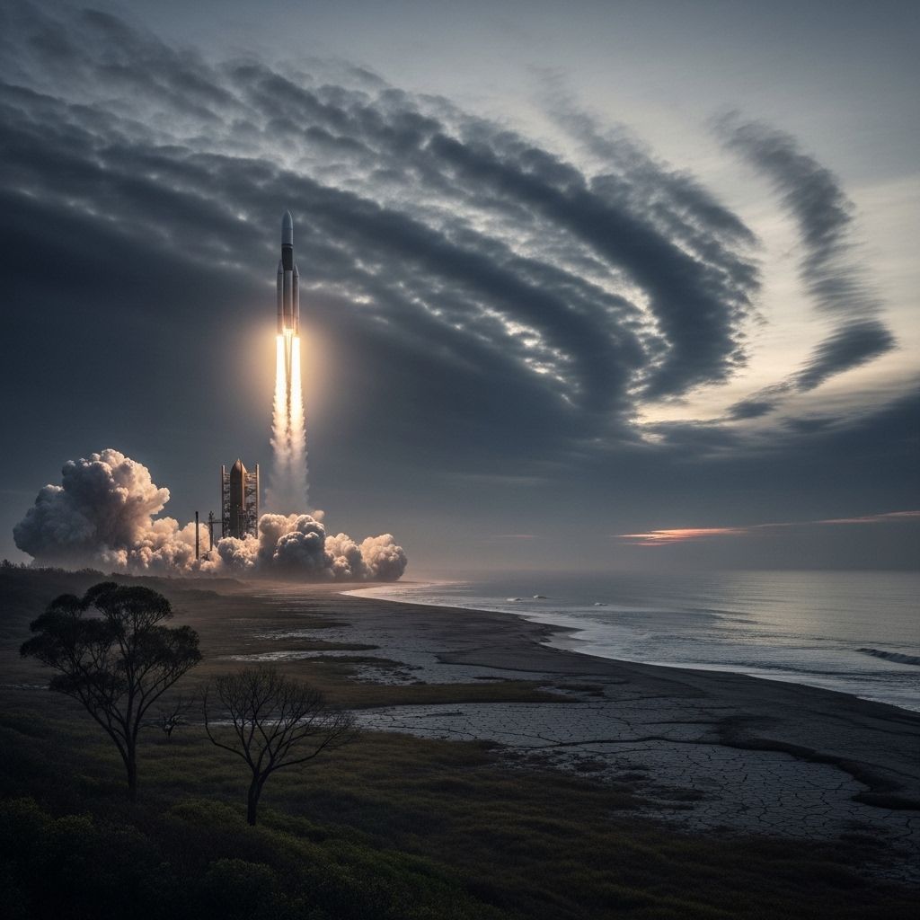 Space tourism’s rapid expansion threatens to reverse ozone recovery and amplify warming.