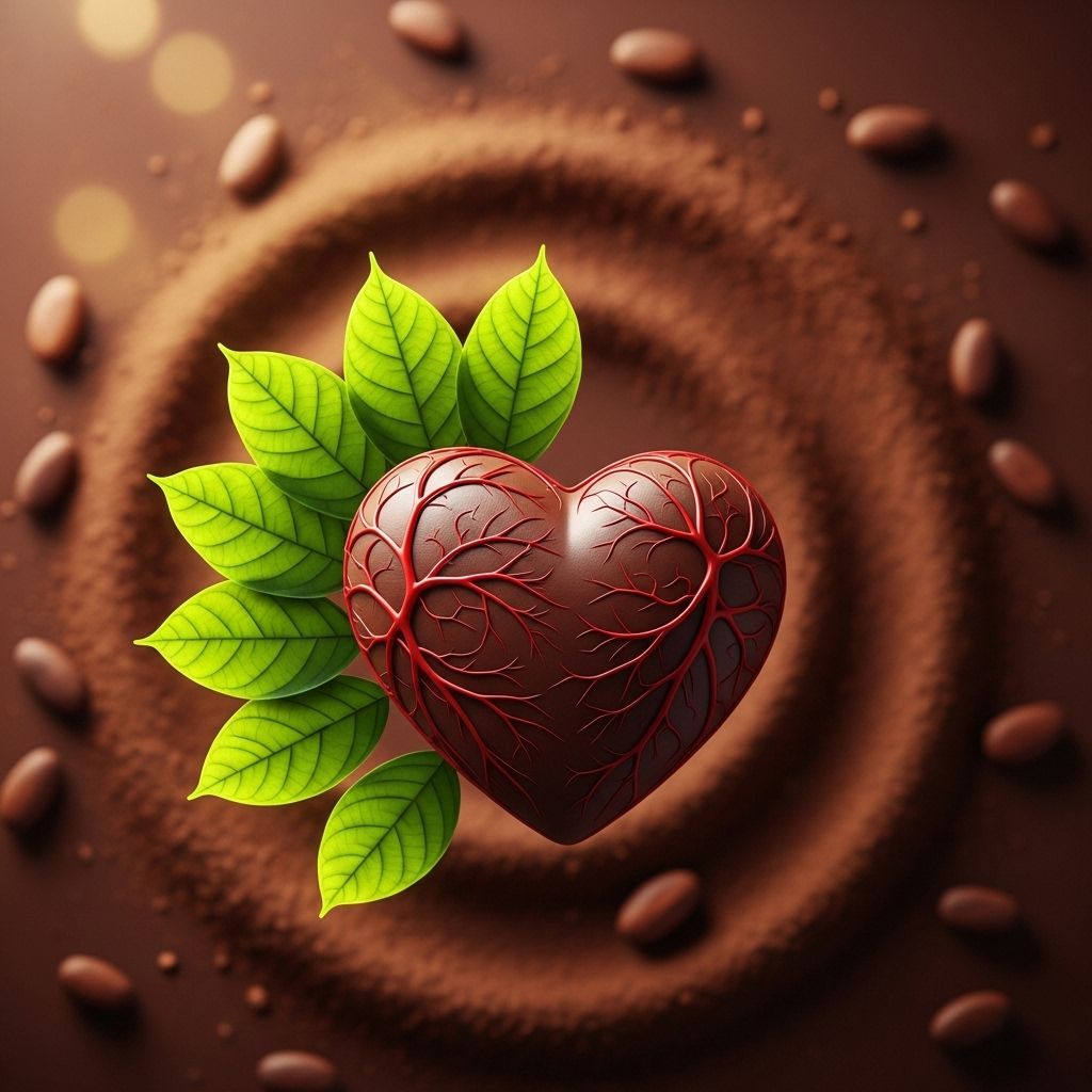 Dark chocolate rich in flavanols can enhance blood flow and reduce inflammation.