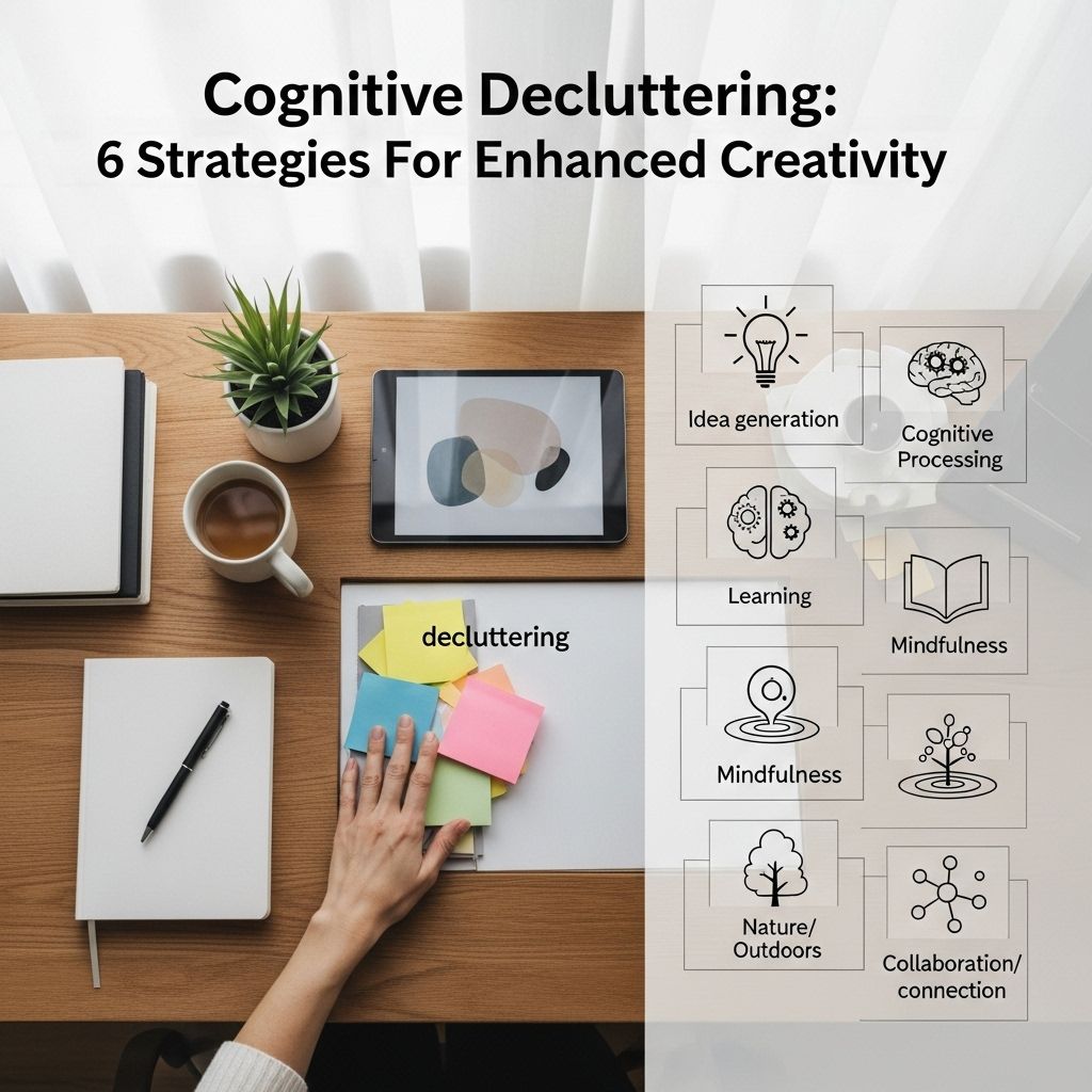 Cognitive Decluttering: Unlocking the Pathway to Enhanced Creativity and Mental Clarity Clearing mental noise paves the way for fresh insights and sustained concentration.