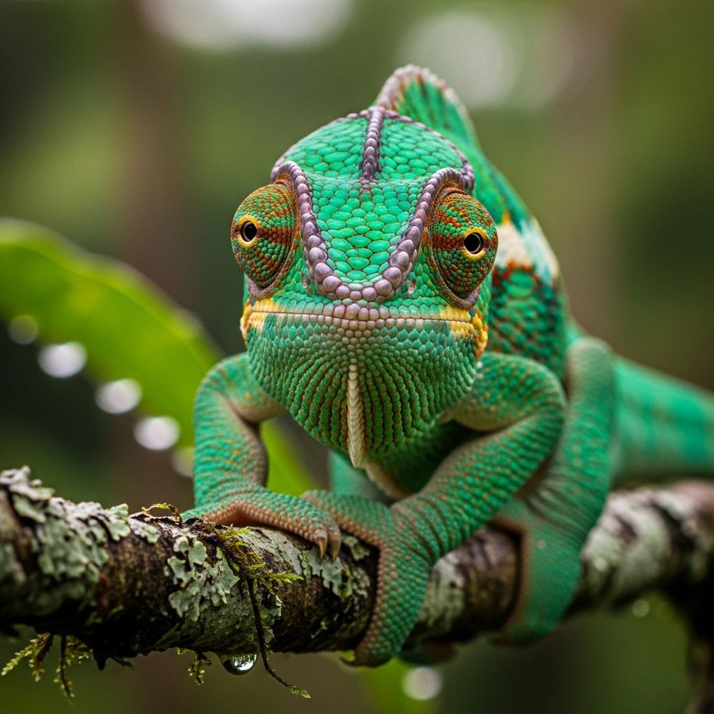 Chameleons' famed color-changing ability is no longer enough to protect them from mounting environmental hazards and human pressure.